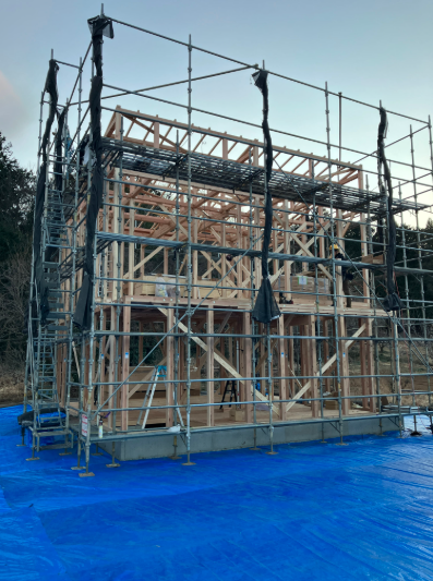 建物上棟しました!