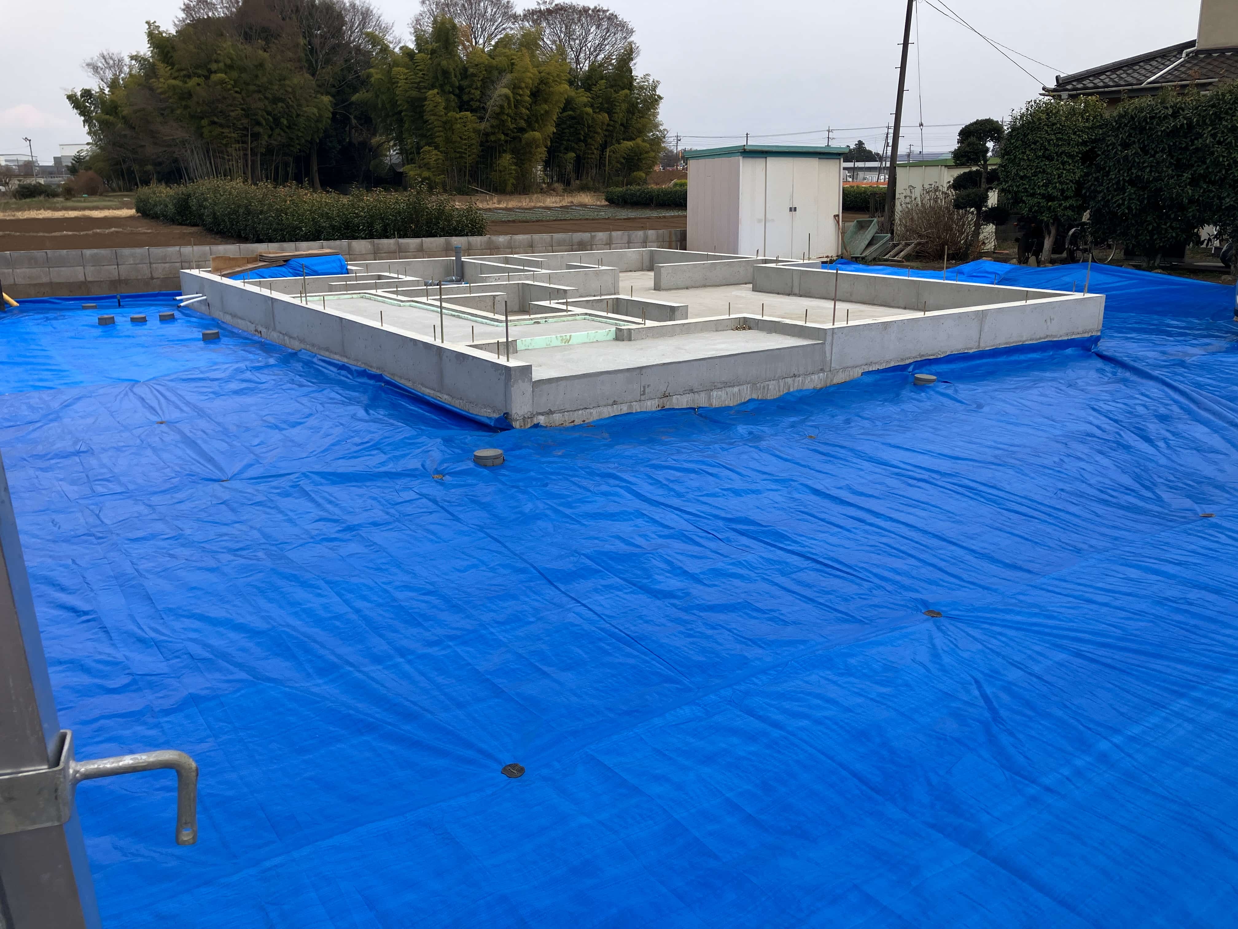 飯能市 注文住宅 上棟までもう少し「ダルトンホーム」