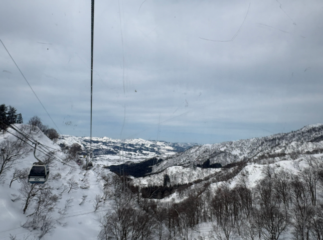 スキーを楽しむ!