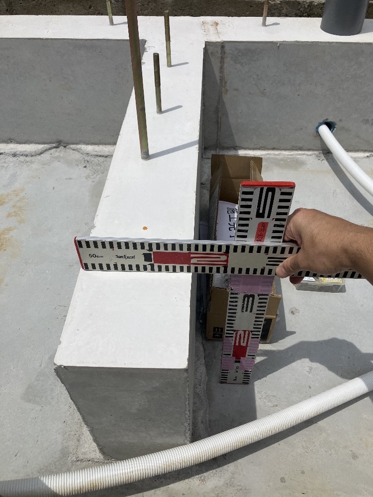 朝霞市　注文住宅　基礎工事終わりました